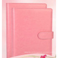 A5 / A6 PU Cover Notebook com bolso de papel